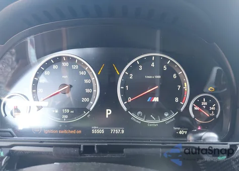 2016 BMW M6 из США, поврежденный, VIN WBS6J9C57GD934431